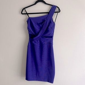 Tadashi Shoji vintage one strap cocktail dress